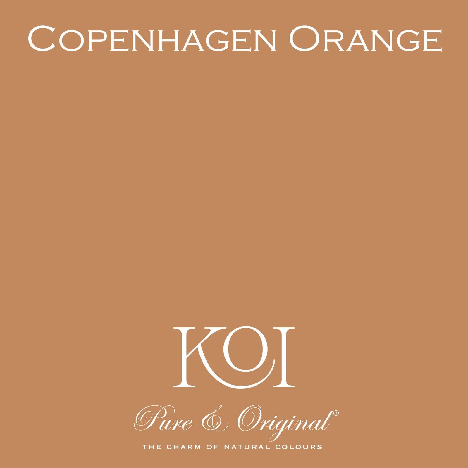 Copenhagen Orange Classico Kreidefarbe Pure & Original - Traumfarbe.com