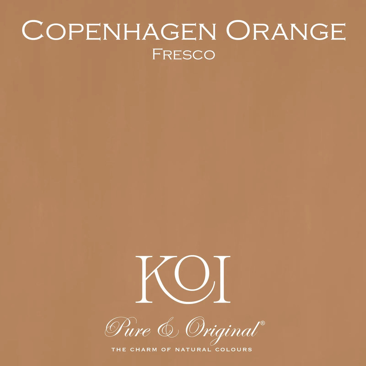 Copenhagen Orange Fresco Kalkfarbe Pure & Original - Traumfarbe.com