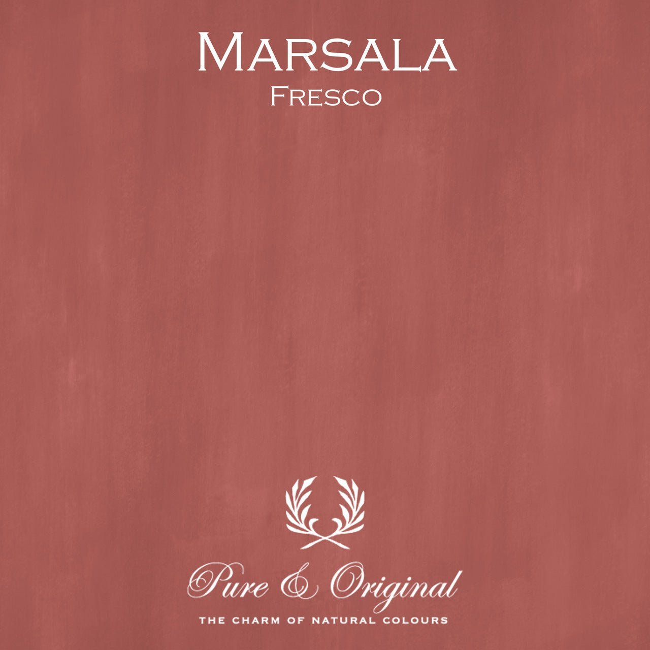 Marsala Fresco Kalkfarbe Pure & Original - Traumfarbe