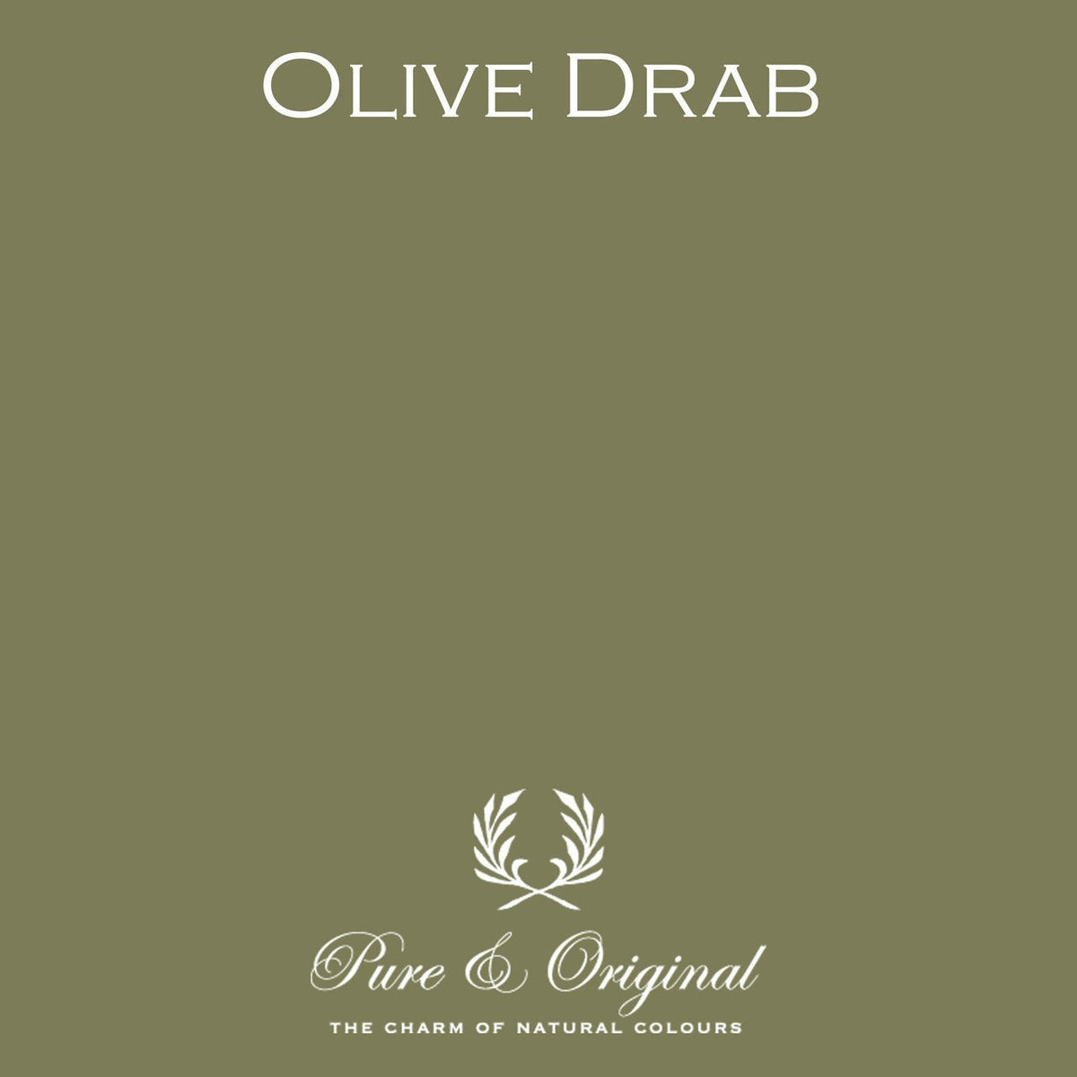 Olive Drab Fassadenfarbe Quartz Kalei Pure & Original - Traumfarbe