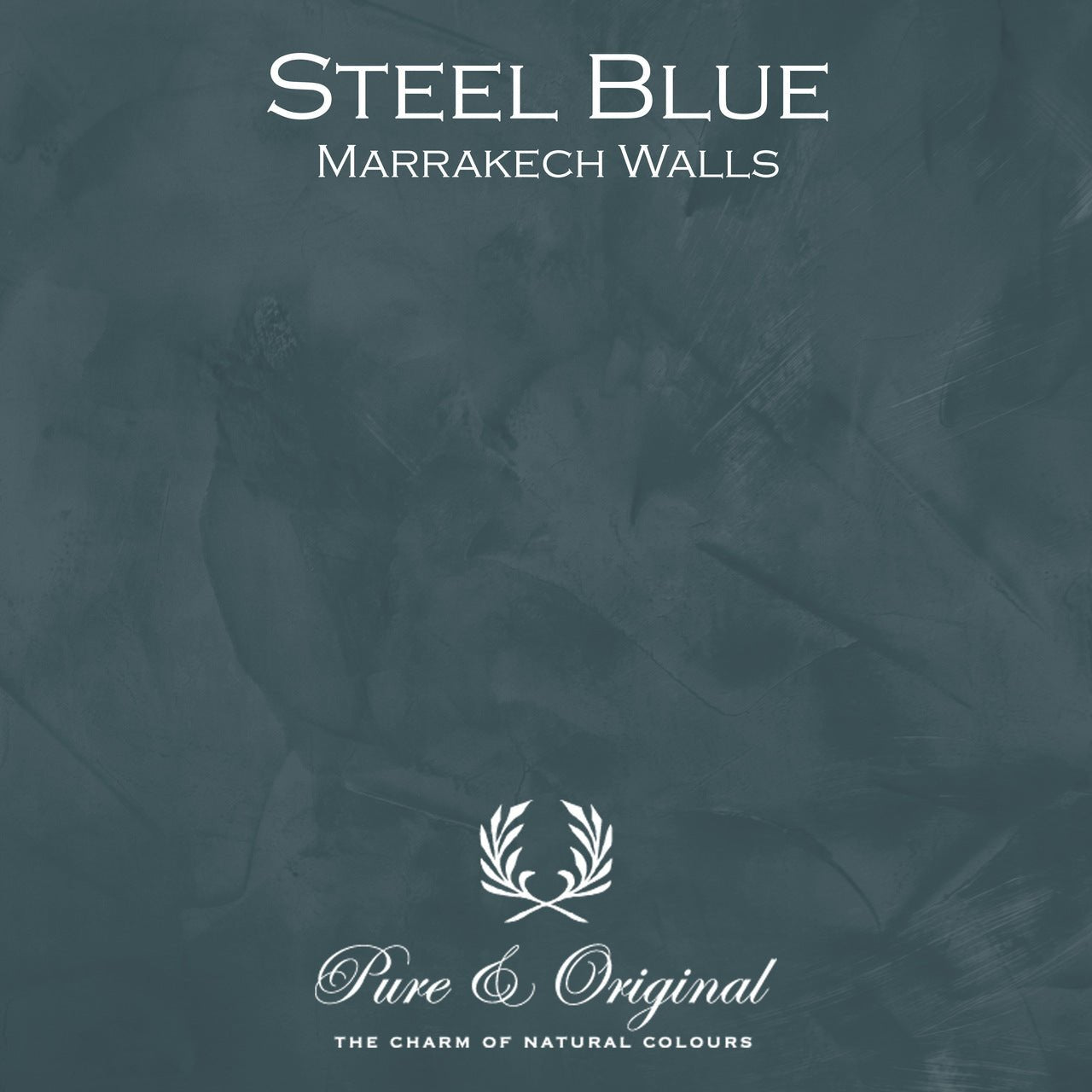 Steel Blue Marrakech Walls Pure & Original - Traumfarbe