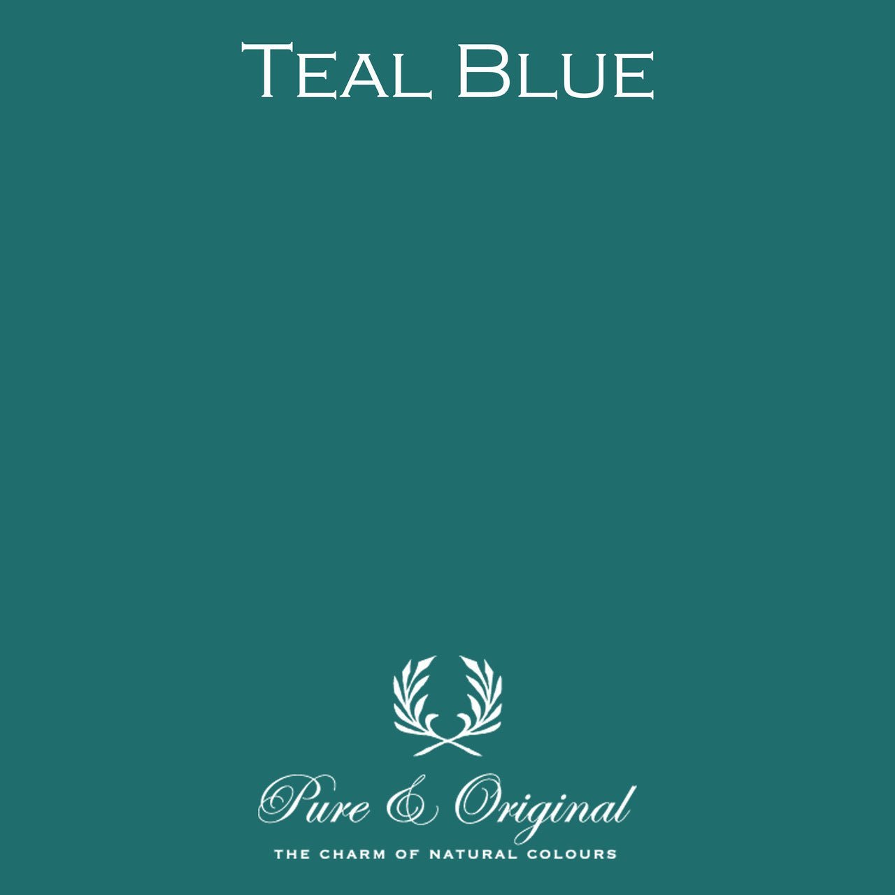 Teal Blue Licetto (abwaschbare Farbe) Pure & Original - Traumfarbe