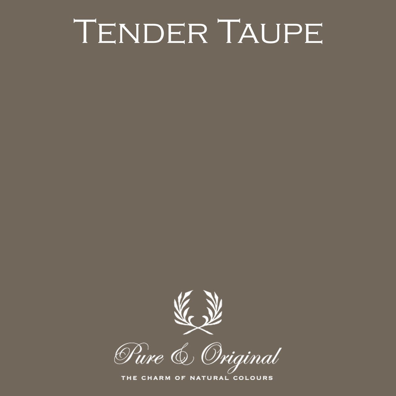 Tender Taupe Licetto (abwaschbare Farbe) Pure & Original - Traumfarbe