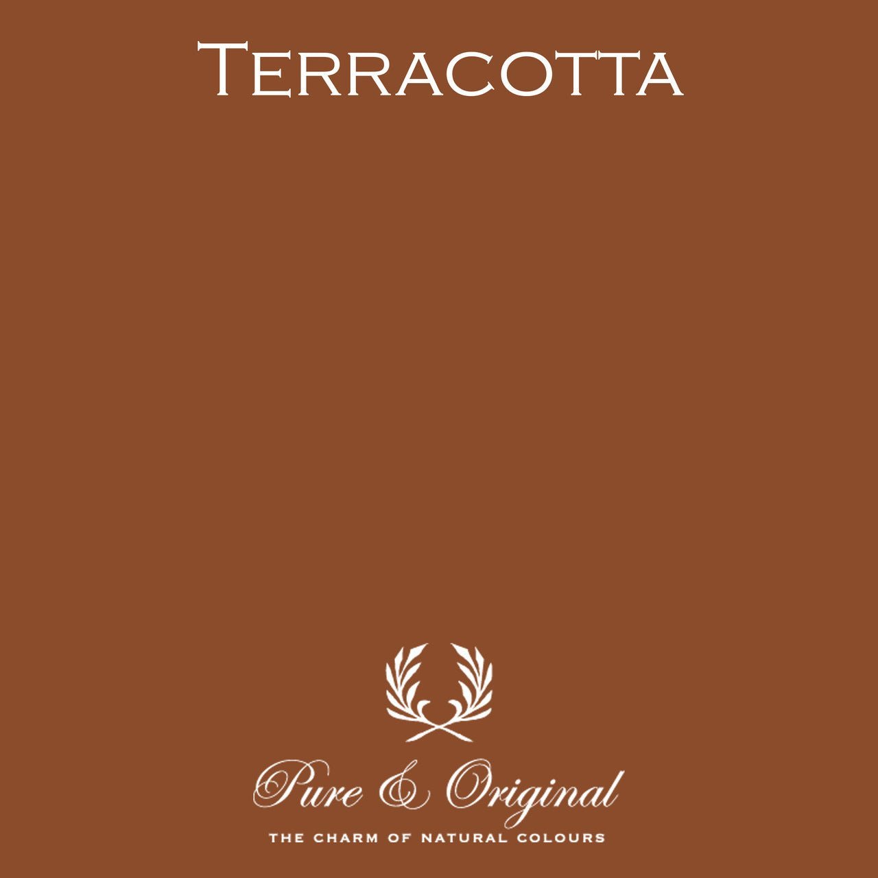 Terracotta Eggshell Lak Pure & Original - Traumfarbe