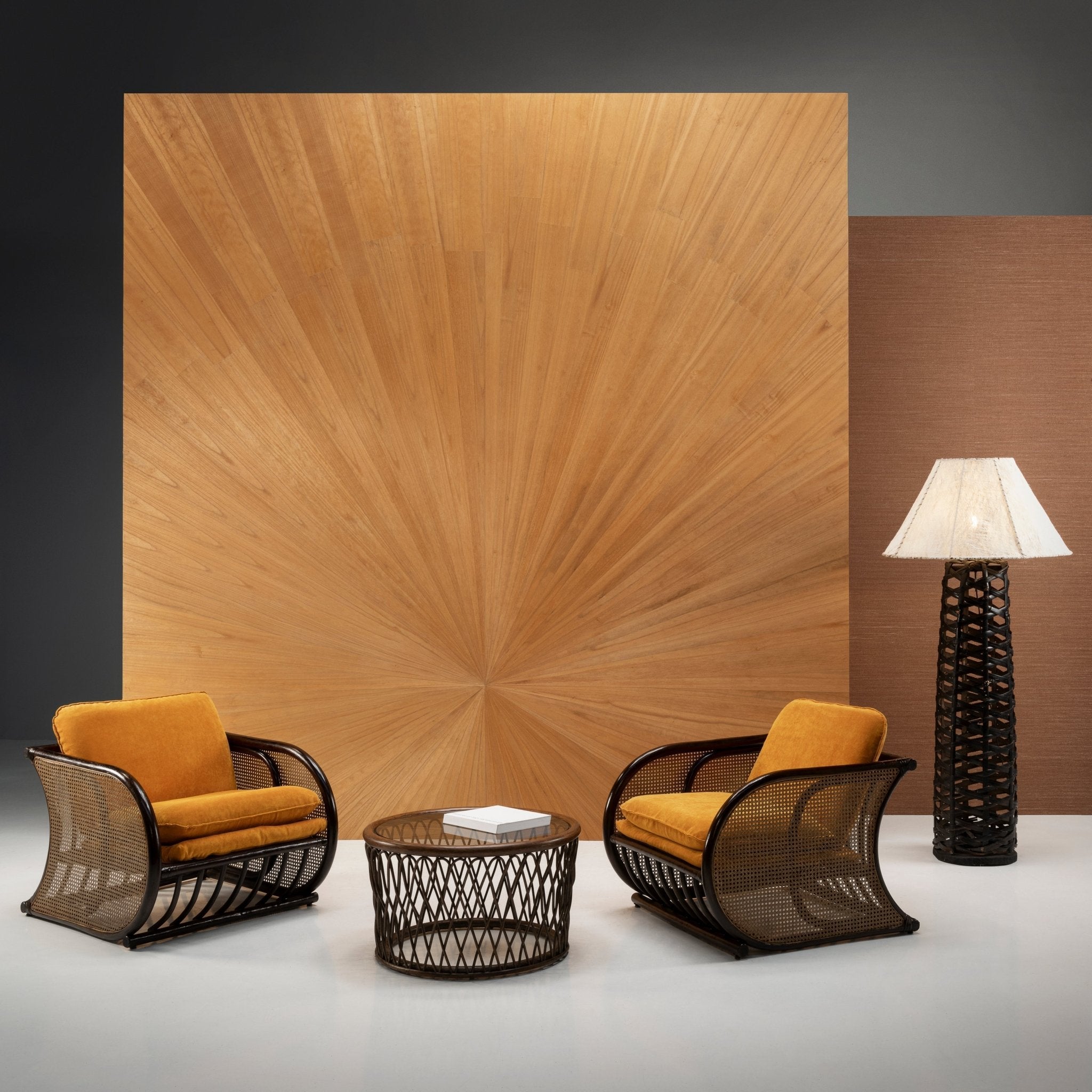 Boutique Panorama Sunburst-Panoramique Arte - Traumfarbe