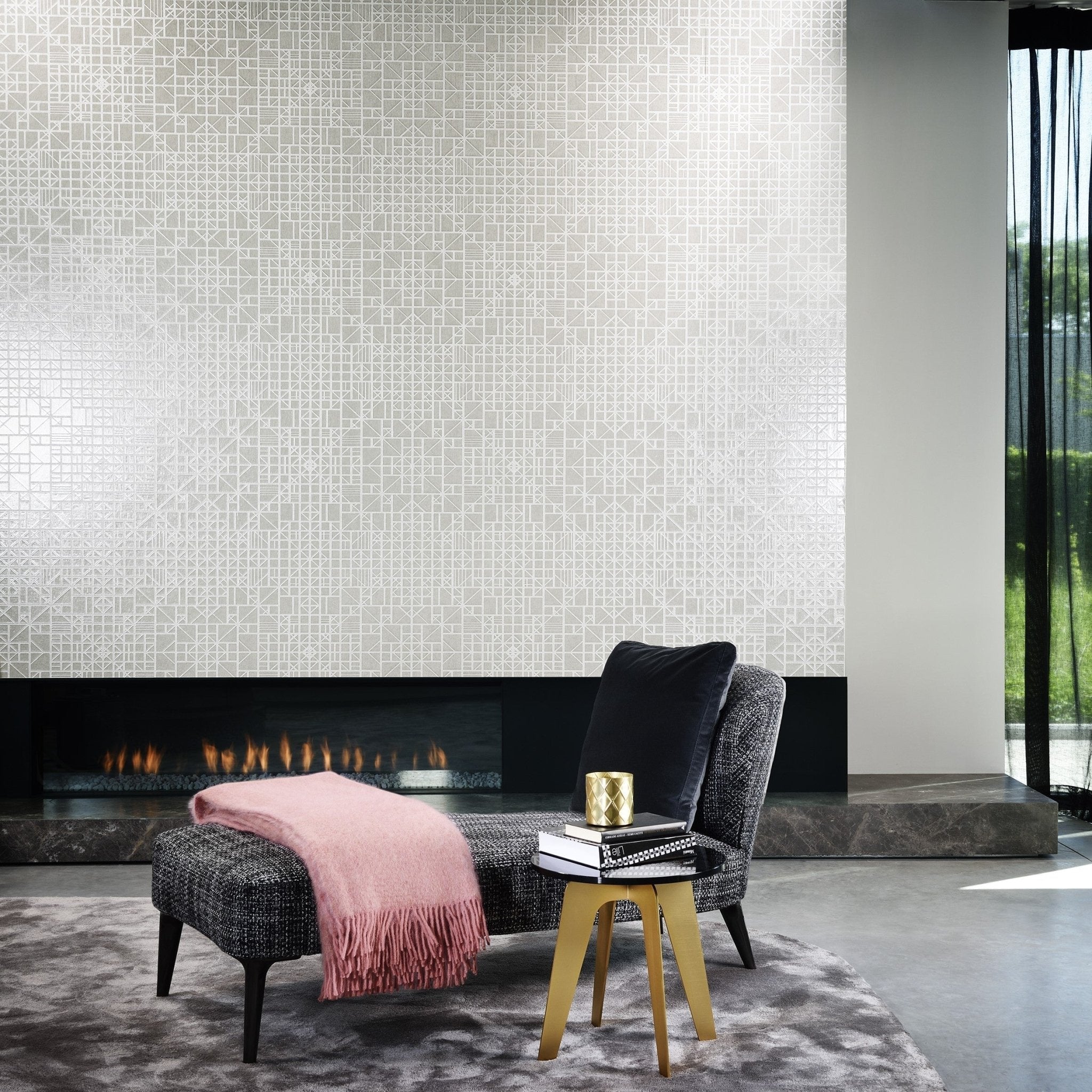 Monochrome Window Arte - Traumfarbe