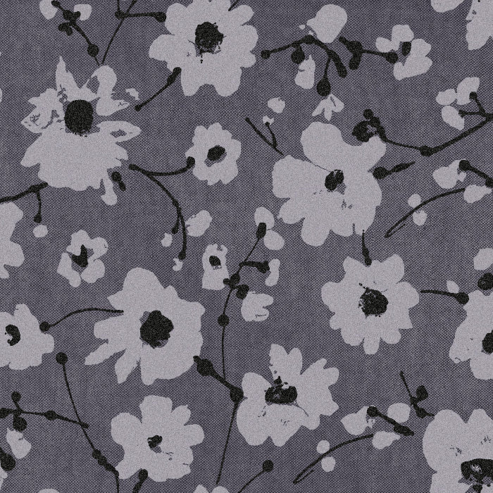 18002 Metal Velvet Flower Flamant III Arte - Traumfarbe