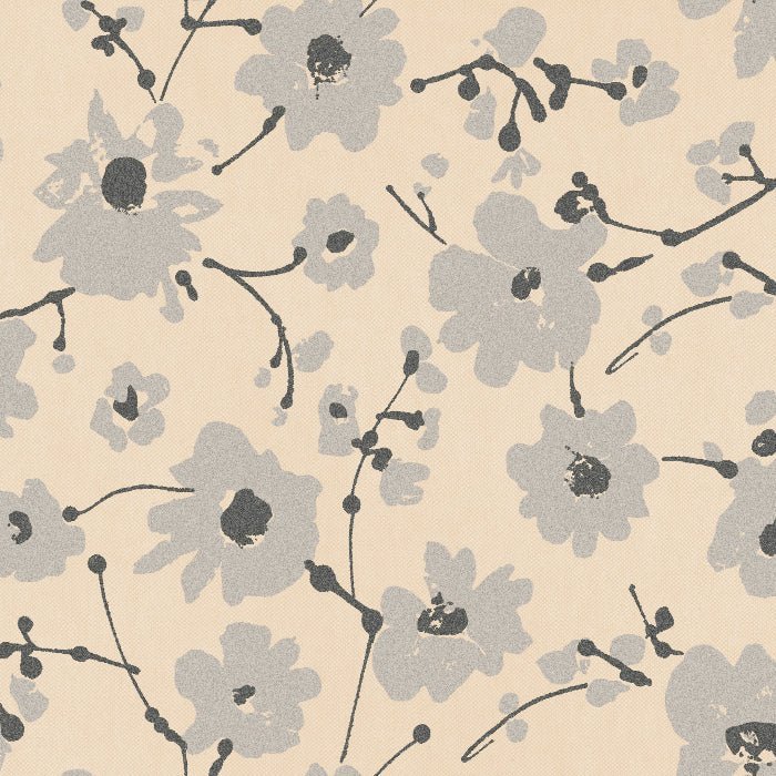 18005 Metal Velvet Flower Flamant III Arte - Traumfarbe