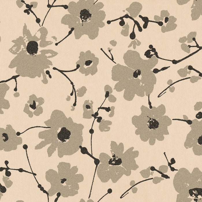 18008 Metal Velvet Flower Flamant III Arte - Traumfarbe