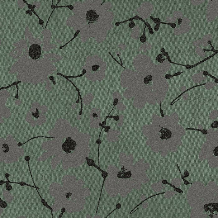 18009 Metal Velvet Flower Flamant III Arte - Traumfarbe