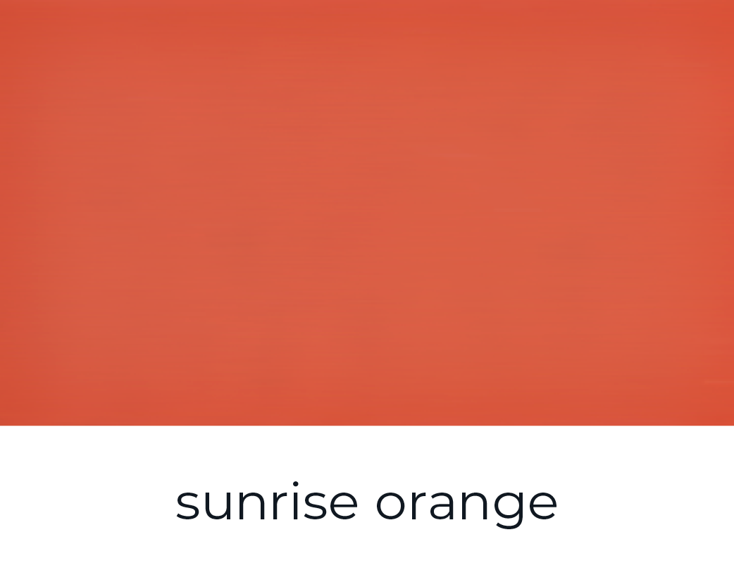 Sunrise Orange Matt Lack Paint of Walinoon