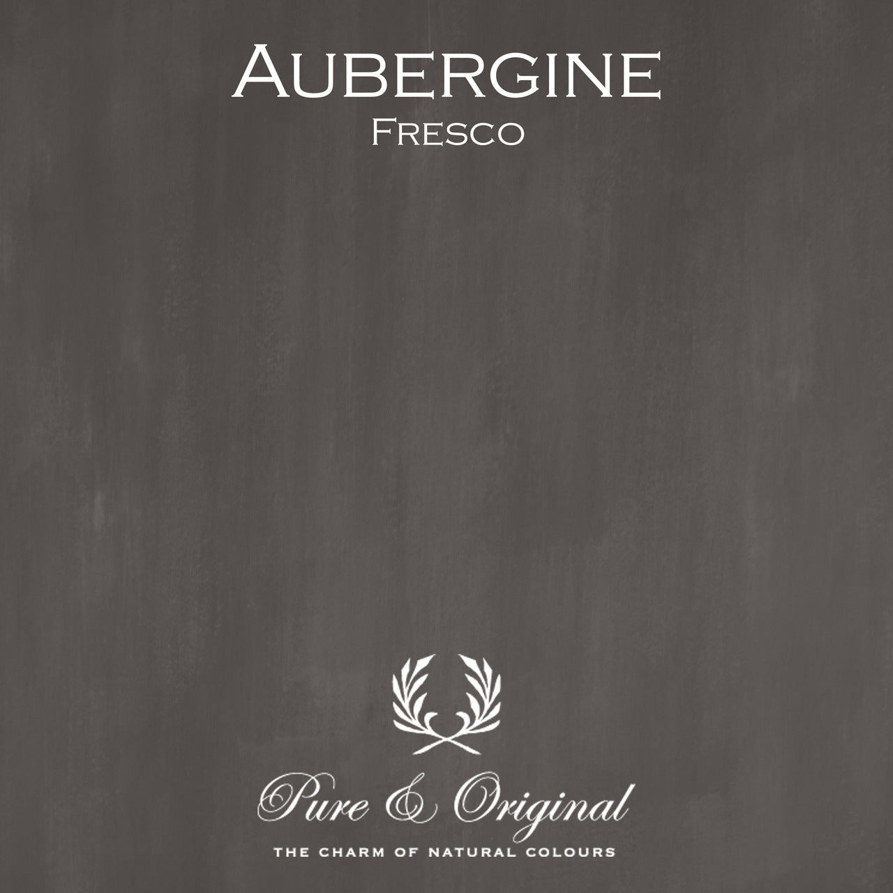 Aubergine Fresco Kalkfarbe Pure & Original - Traumfarbe