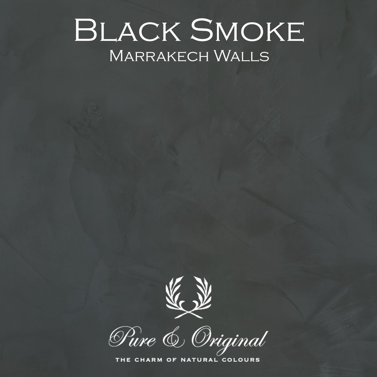 Black Smoke Marrakech Walls Pure & Original - Traumfarbe