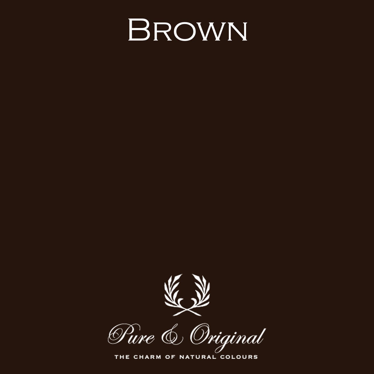 Brown Eggshell Lak Pure & Original - Traumfarbe