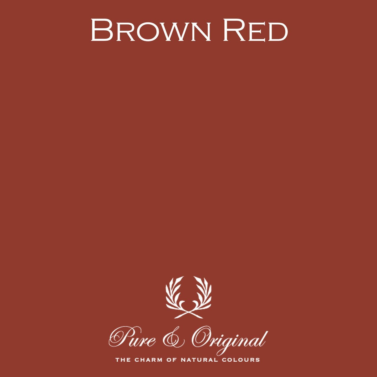 Brown Red Eggshell Lak Pure & Original - Traumfarbe