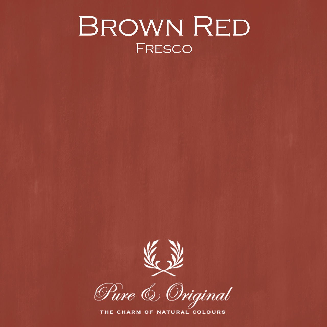 Brown Red Fresco Kalkfarbe Pure & Original - Traumfarbe