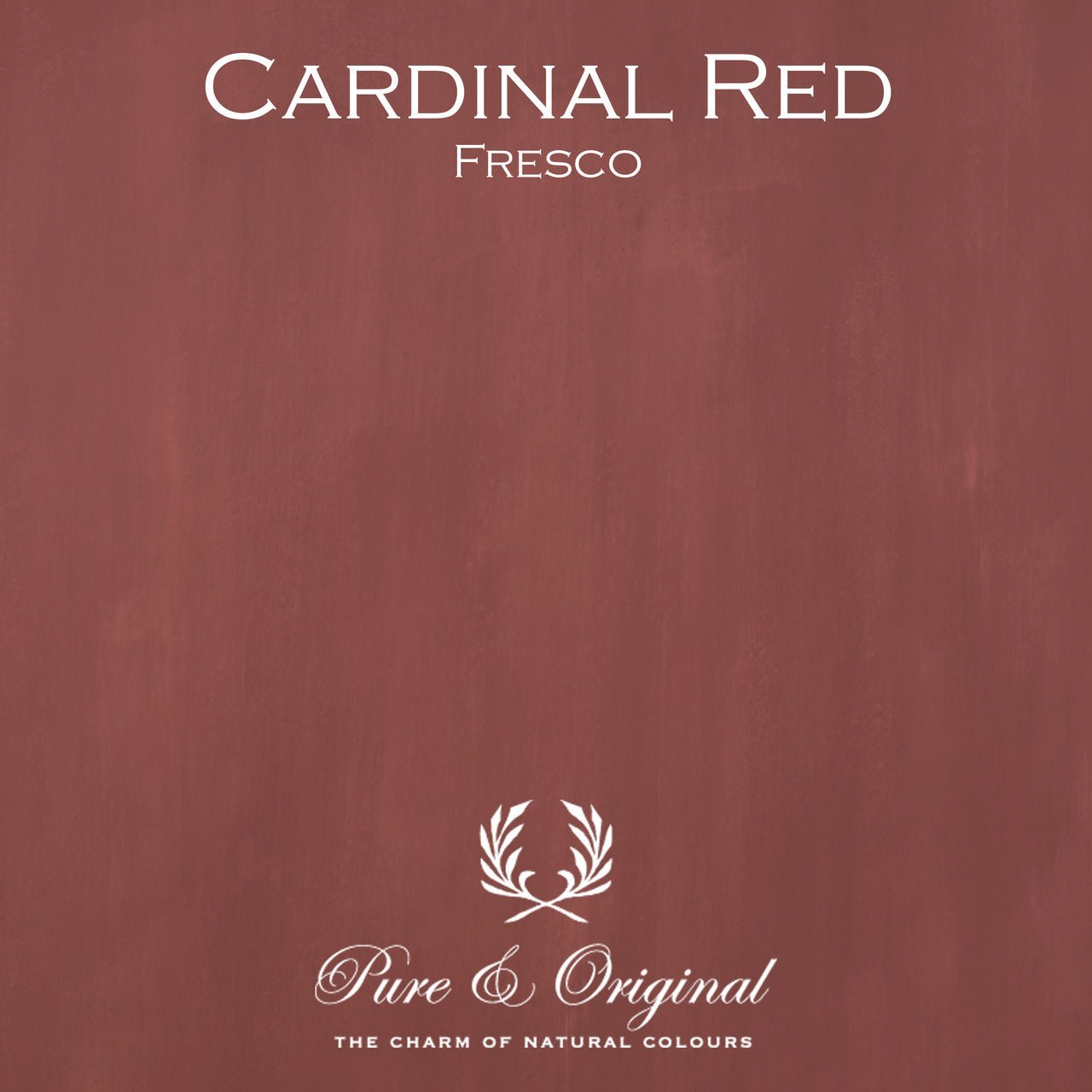 Cardinal Red Fresco Kalkfarbe Pure & Original - Traumfarbe
