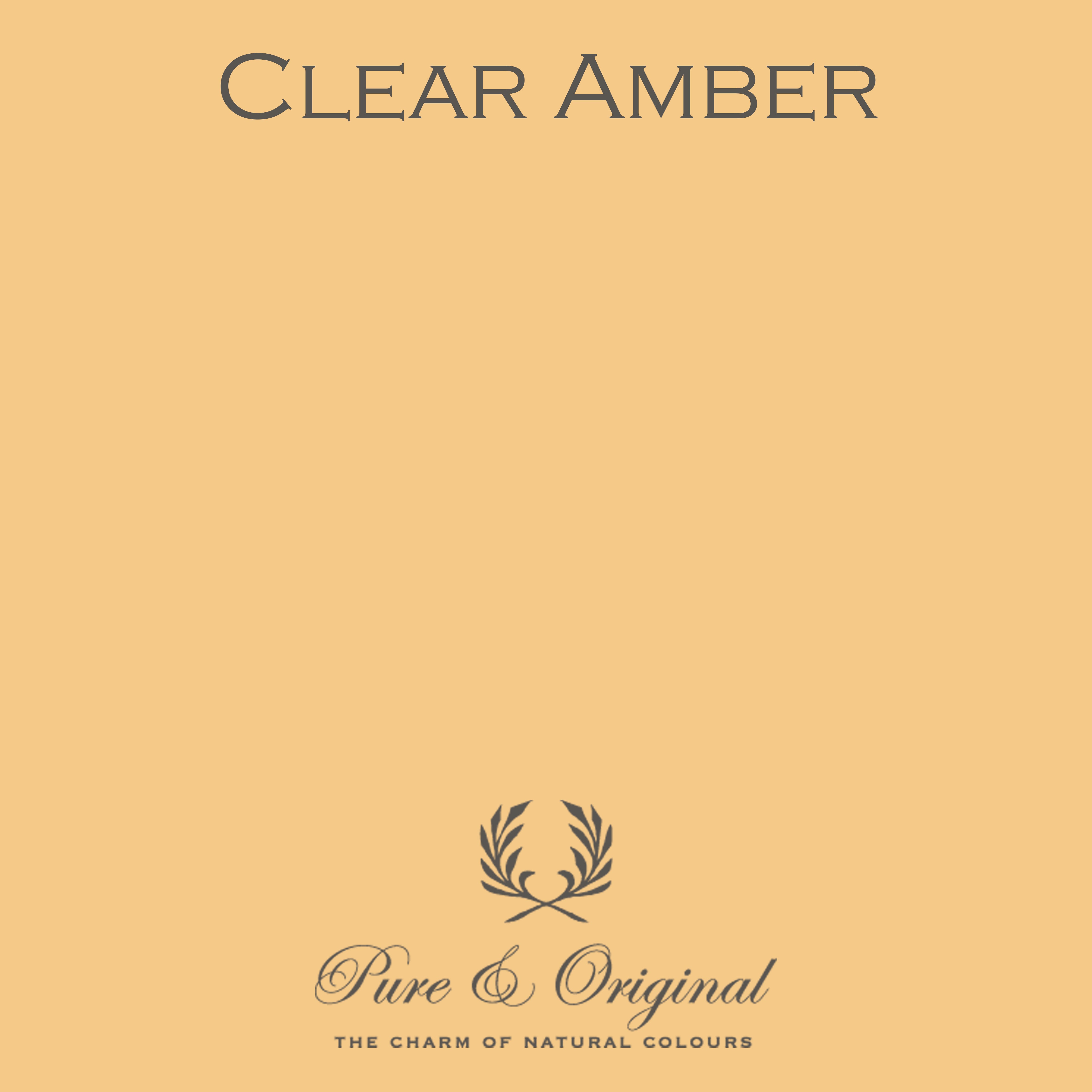 Clear Amber Carazzo (Bodenfarbe) Pure & Original - Traumfarbe