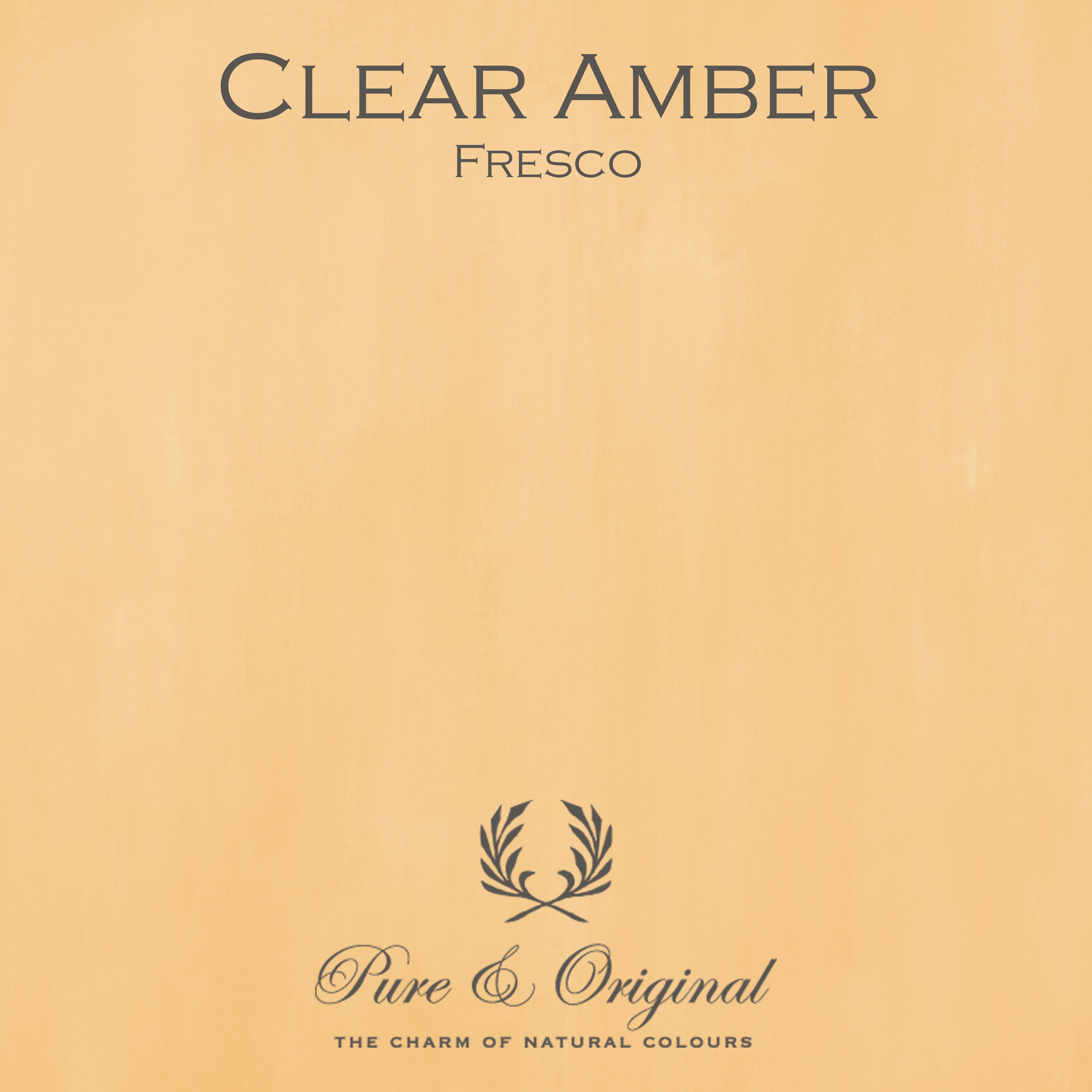 Clear Amber Fresco Kalkfarbe Pure & Original - Traumfarbe