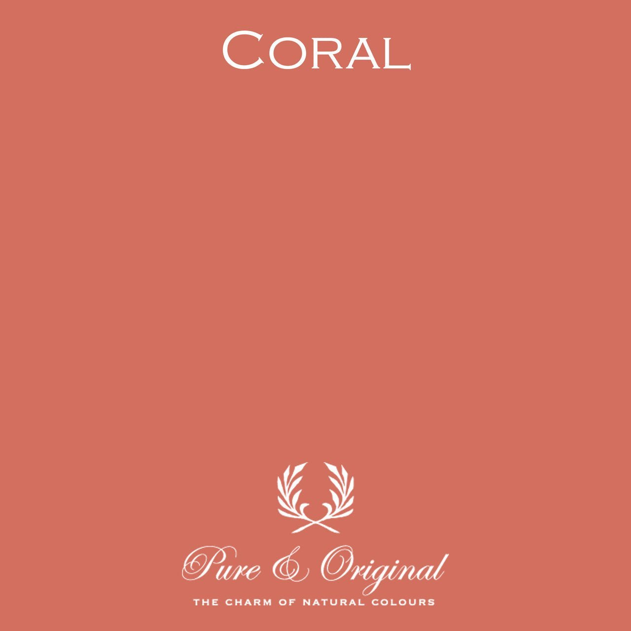 Coral Eggshell Lak Pure & Original - Traumfarbe