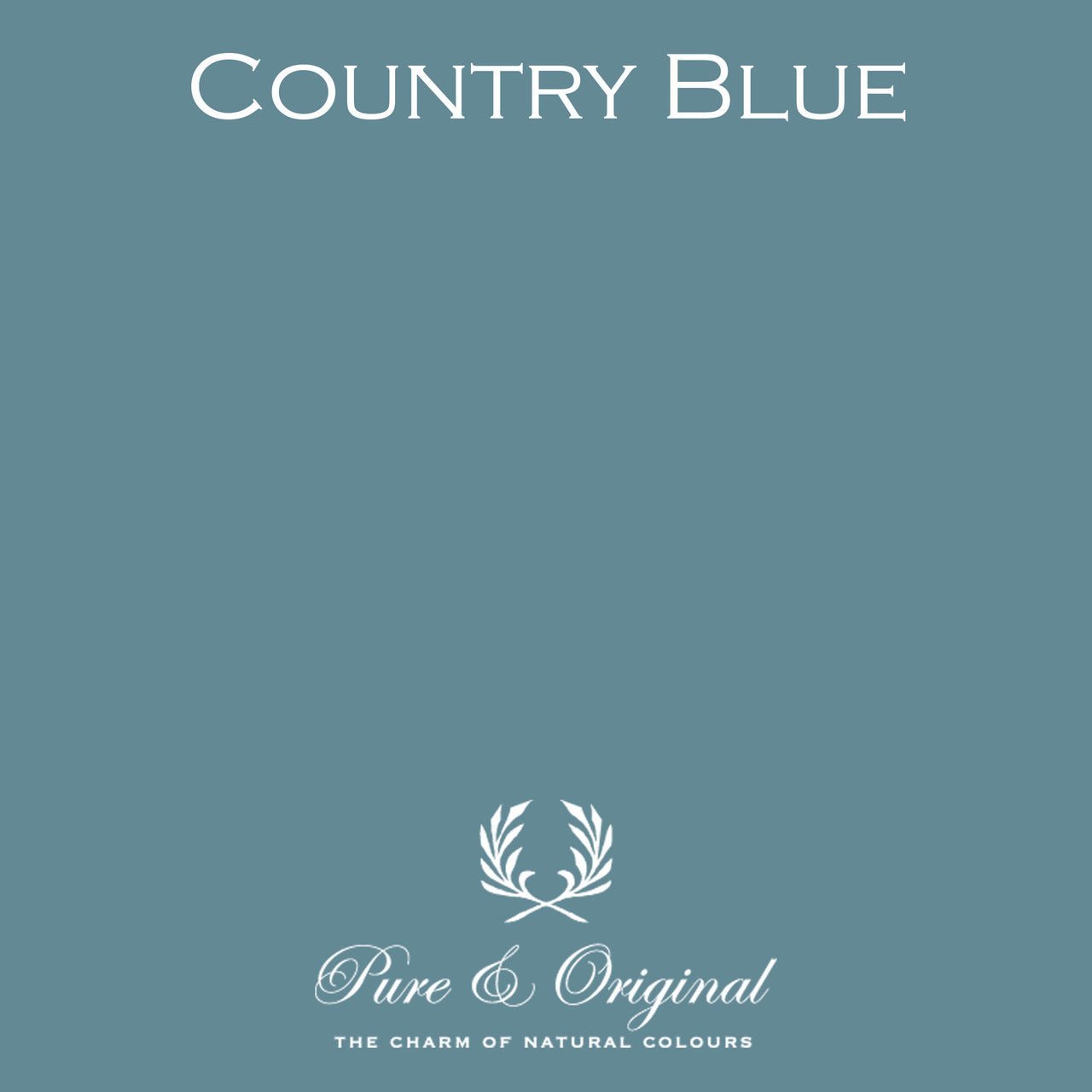 Country Blue Eggshell Lak Pure & Original - Traumfarbe