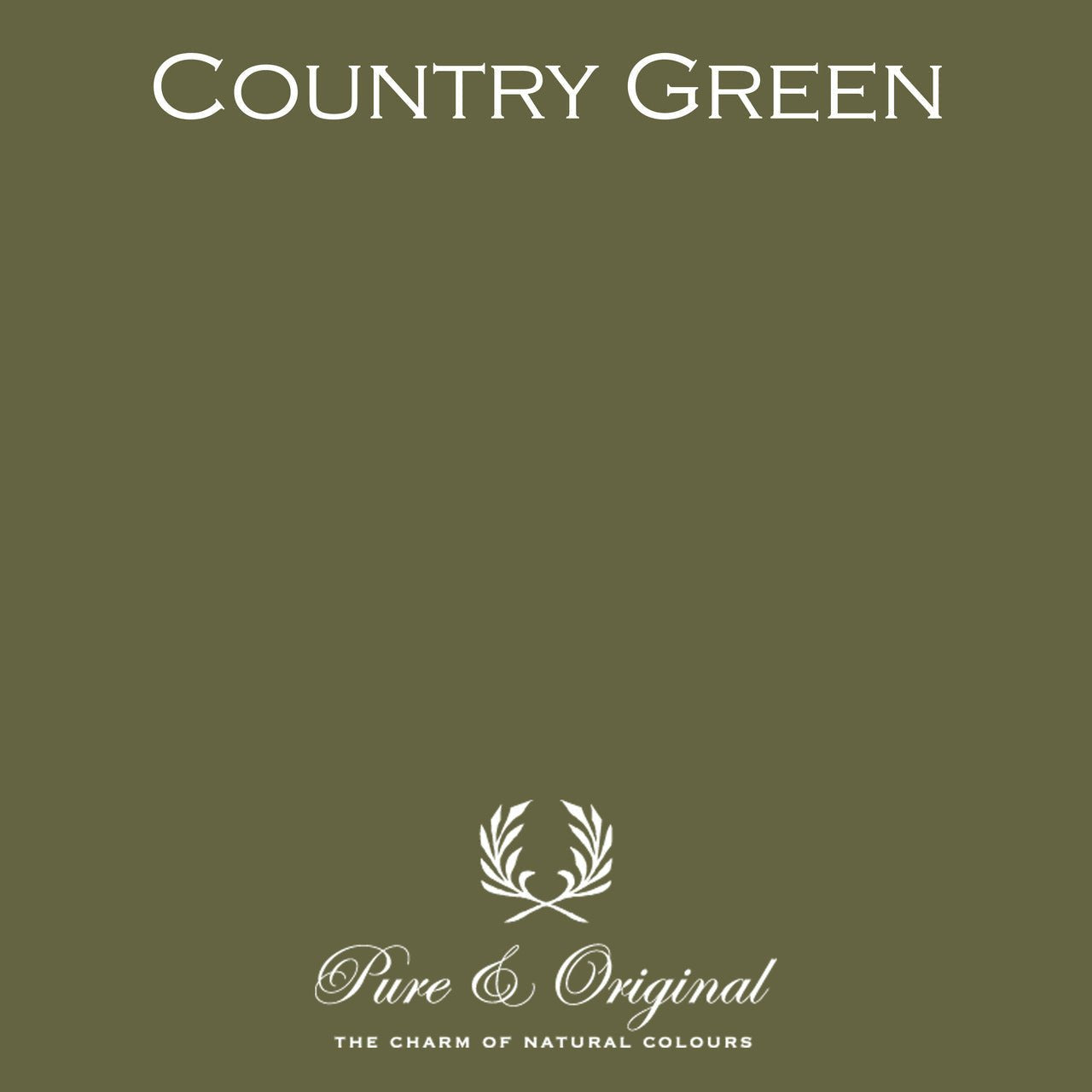 Country Green Eggshell Lak Pure & Original - Traumfarbe