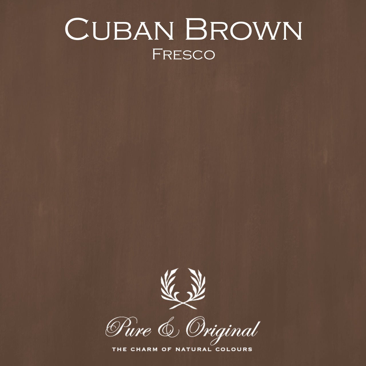 Cuban Brown Fresco Kalkfarbe Pure & Original - Traumfarbe