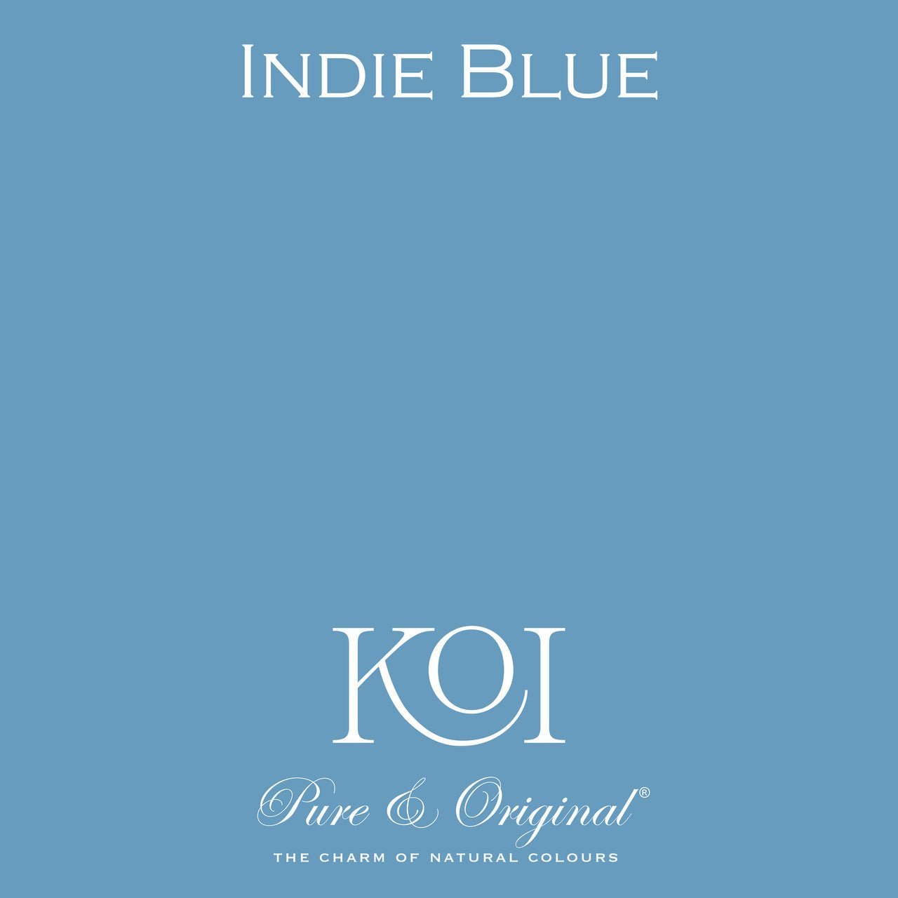 Indie Blue Eggshell Lak Pure & Original - Traumfarbe
