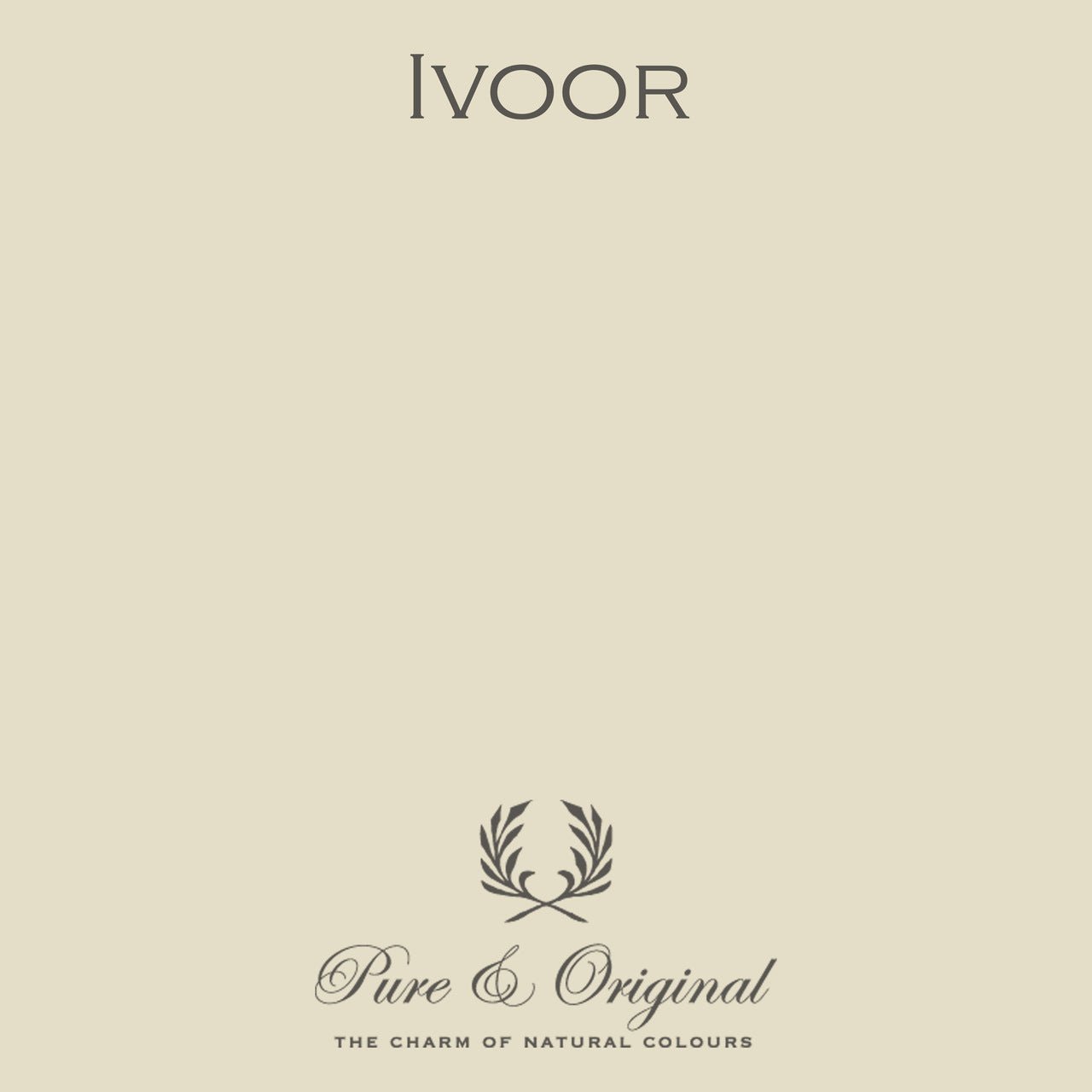 Ivoor Eggshell Lak Pure & Original - Traumfarbe