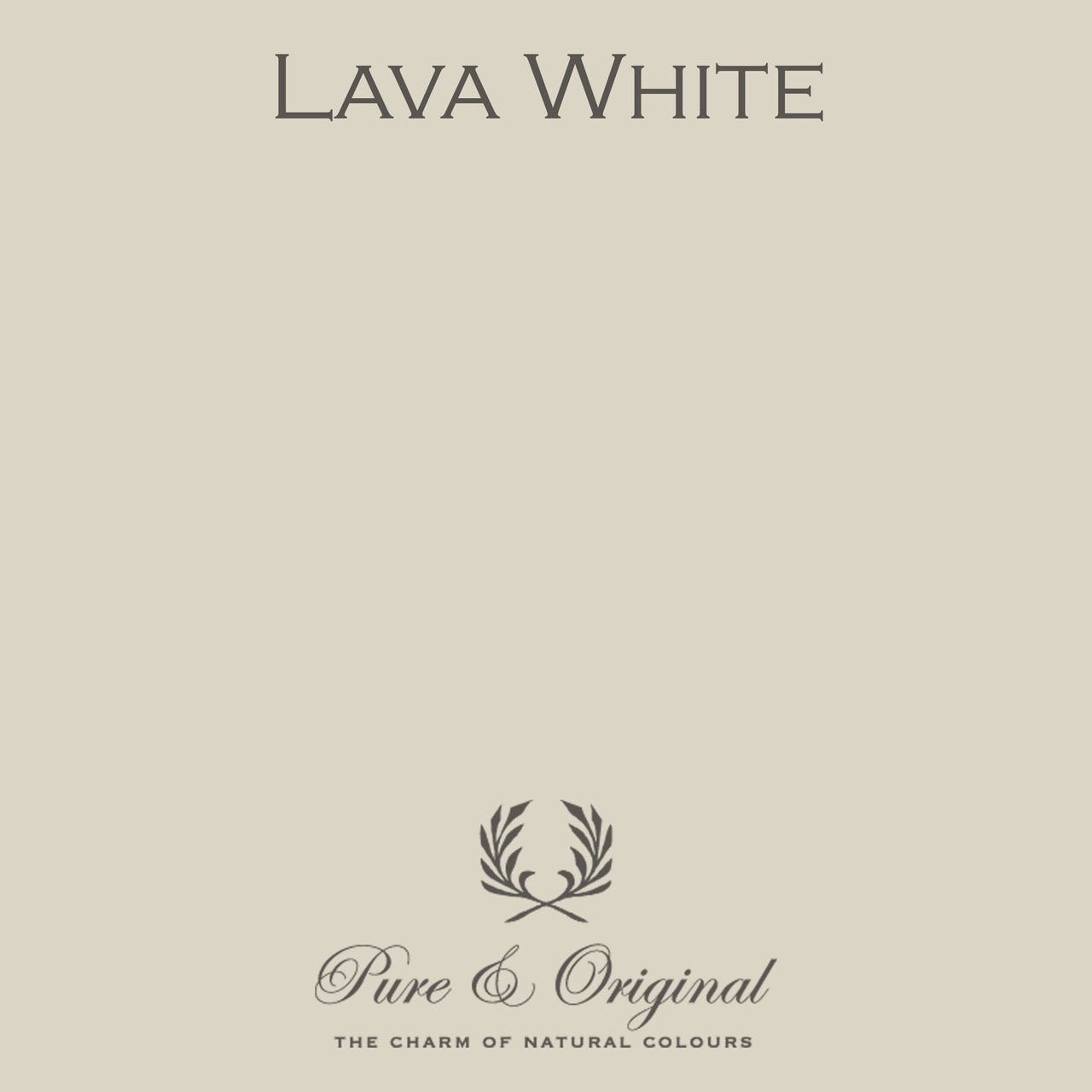 Lava White Eggshell Lak Pure & Original - Traumfarbe