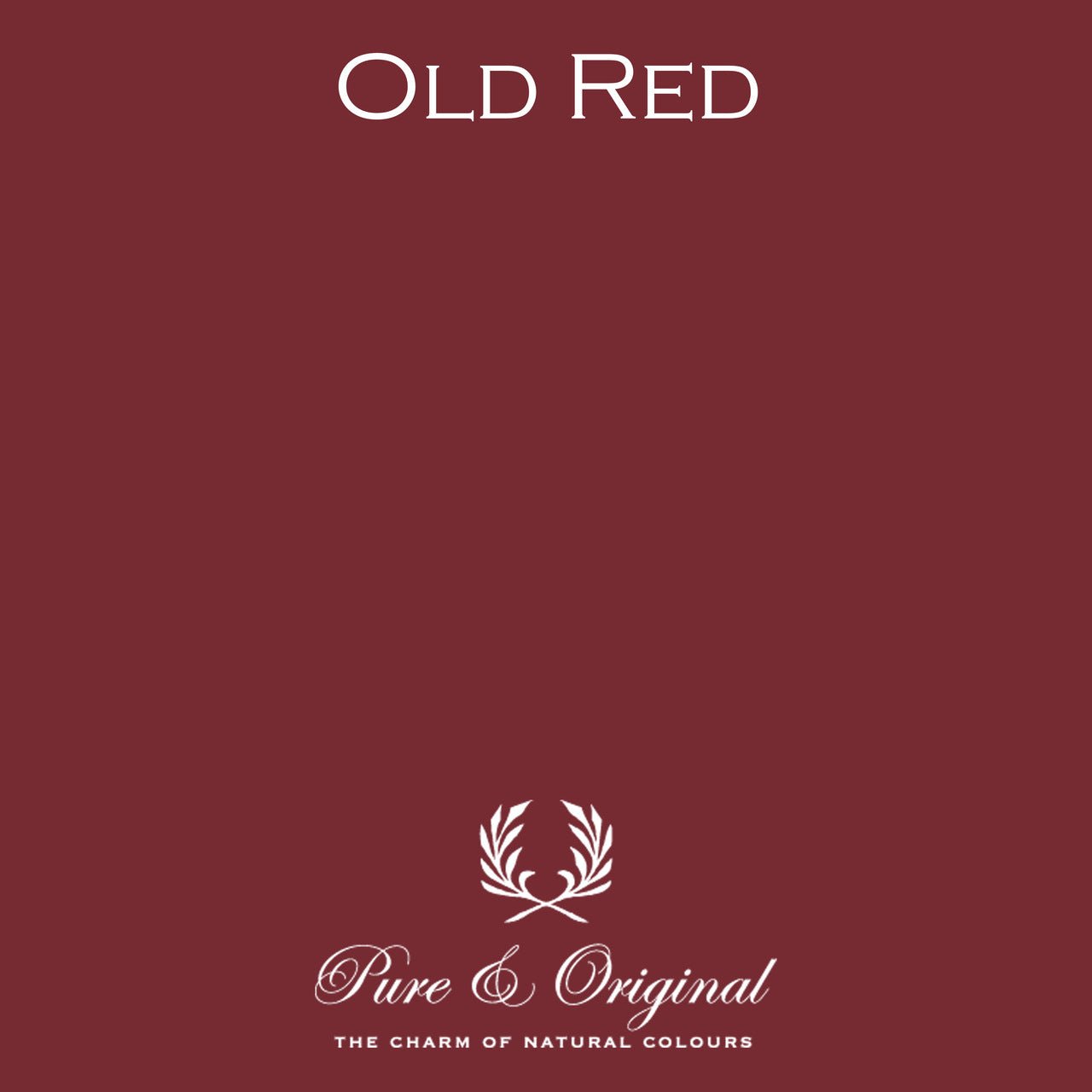 Old Red Eggshell Lak Pure & Original - Traumfarbe