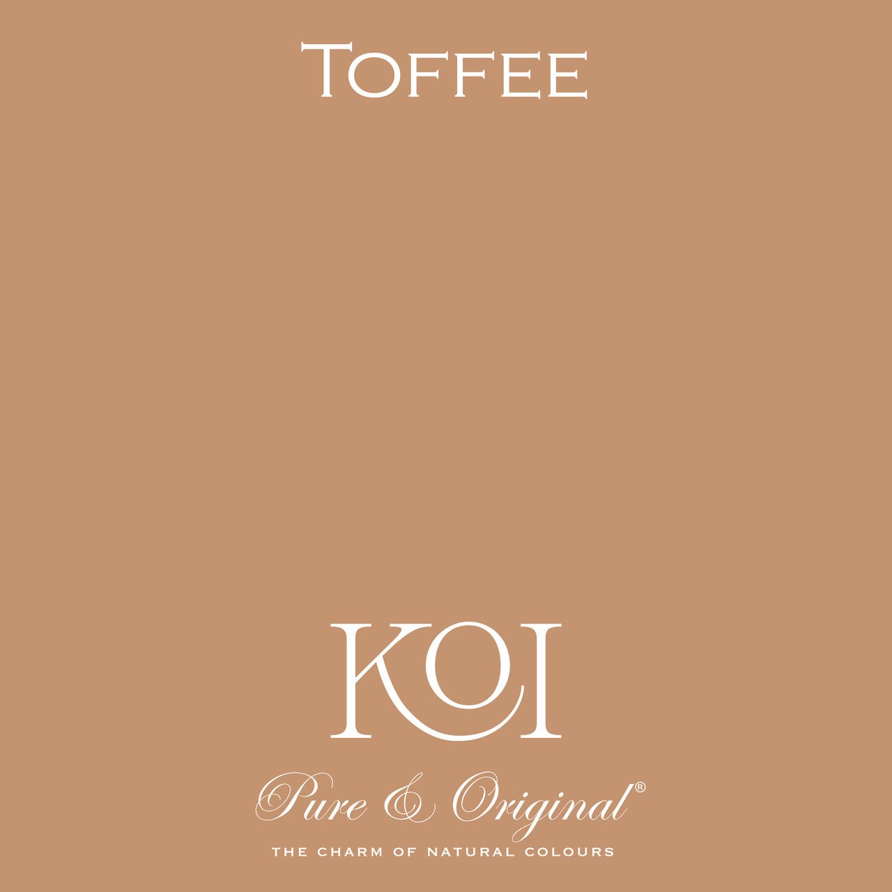 Toffee Eggshell Lak Pure & Original - Traumfarbe
