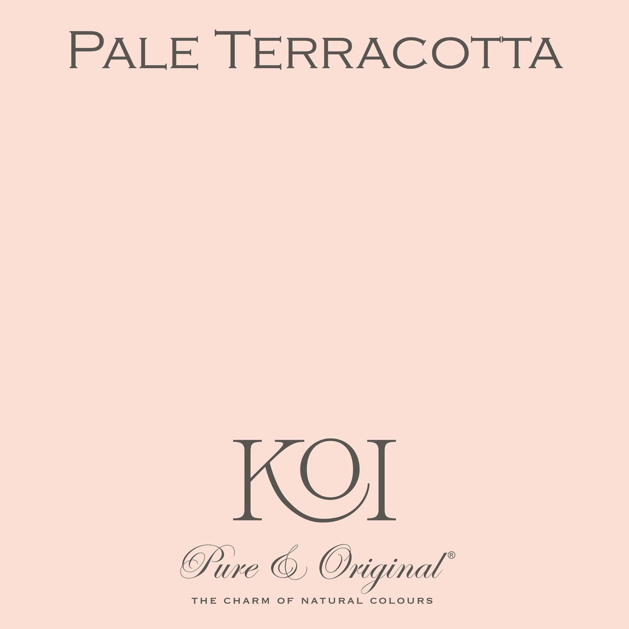 Pale Terracotta Eggshell Lak Pure & Original - Traumfarbe