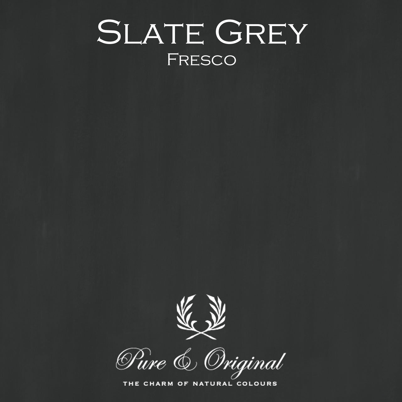 Slate Grey Fresco Kalkfarbe Pure & Original - Traumfarbe