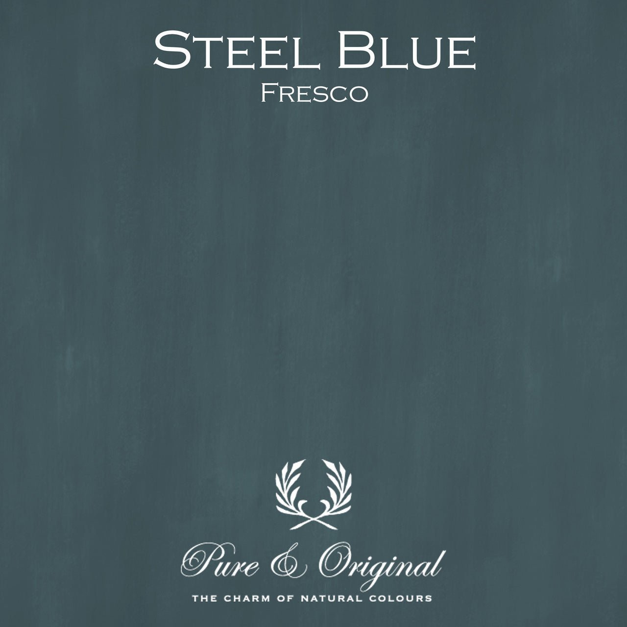 Steel Blue Fresco Kalkfarbe Pure & Original - Traumfarbe