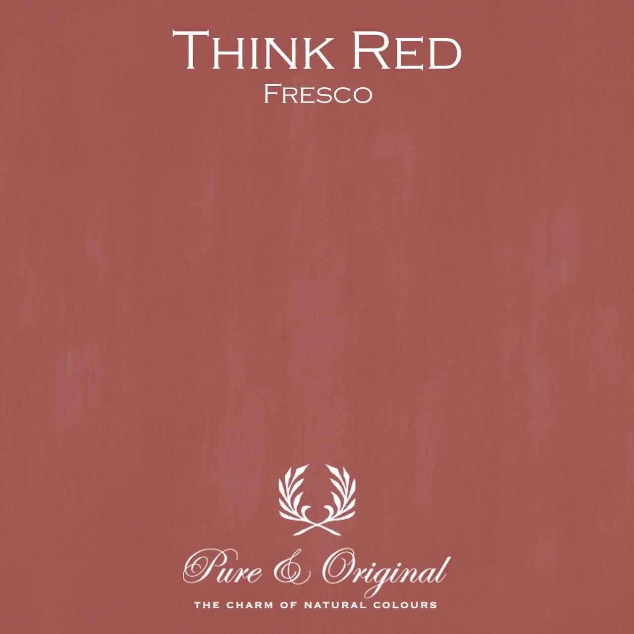Think Red Fresco Kalkfarbe Pure & Original - Traumfarbe