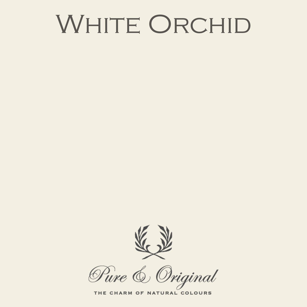 White Orchid Eggshell Lak Pure & Original - Traumfarbe